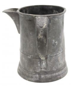 English Renaissance Style Pewter Pitcher - 4321674