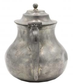 English Renaissance Style Pewter Teapot - 4321680