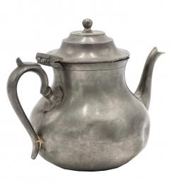English Renaissance Style Pewter Teapot - 4321681