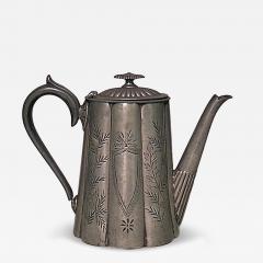 English Renaissance Style Pewter Teapot - 4325822