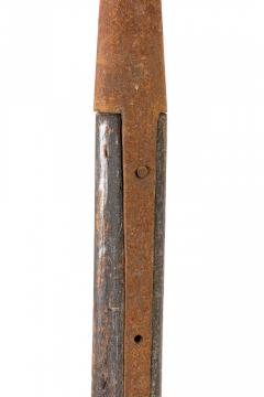 English Renaissance Style Wood and Iron Halberd - 4517415