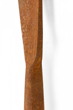 English Renaissance Style Wood and Iron Halberd - 4517417