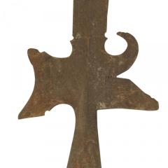 English Renaissance Style Wood and Iron Halberd - 4517445
