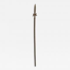 English Renaissance Style Wood and Iron Halberd - 4522218