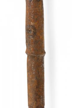 English Renaissance Style Wood and Iron Spear - 4661615