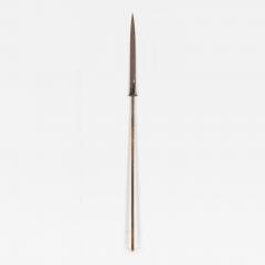 English Renaissance Style Wood and Iron Spear - 4692393