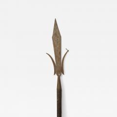 English Renaissance Style Wood and Iron Spear - 4692585
