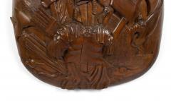 English Renaissance Walnut Military Wall Plaque - 4201408