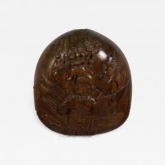 English Renaissance Walnut Military Wall Plaque - 4289735