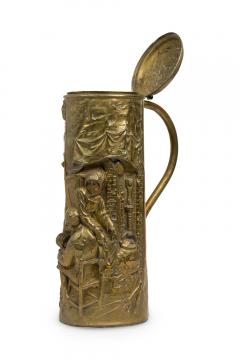 English Renaissance style Brass Stein Form Umbrella Stand - 4200414