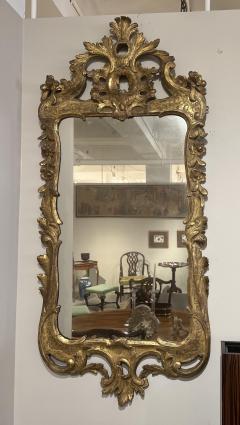English Rococo Gilt Wood Mirror - 3132963