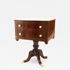 English SHeraton Mahogany End Table - 1443446