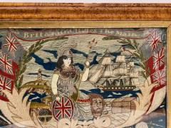 English Sailors woolwork Britannia Rules The Main  - 2027404