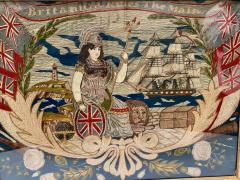 English Sailors woolwork Britannia Rules The Main  - 2027406