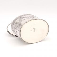 English Sheffield Plate Oval Tea Caddy 19th century - 3347135