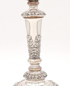 English Sheffield Plate Regency Period Candlestick circa 1820 - 3347918