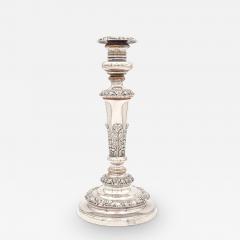 English Sheffield Plate Regency Period Candlestick circa 1820 - 3349600