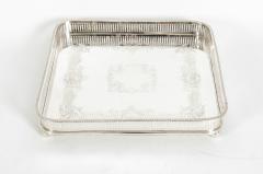 English Sheffield Plated Barware Tray - 1130450