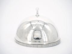 English Sheffield Silver Plate Victorian Style Meat Dome - 3170933