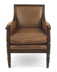 English Sheraton Mahogany Arm Chair - 1399957