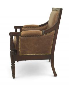 English Sheraton Mahogany Arm Chair - 1399959