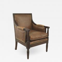 English Sheraton Mahogany Arm Chair - 1403422