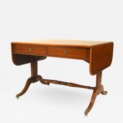 English Sheraton Mahogany Davenport Table - 1431108