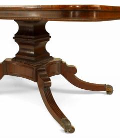 English Sheraton Mahogany Dining Table - 1429708