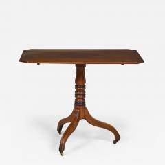 English Sheraton Mahogany Tilt Top Tea Table - 2801152