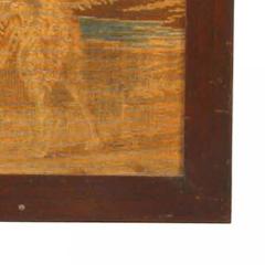 English Sheraton Rosewood Pole Screen - 4322705