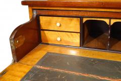 English Sheraton Satinwood Secretary - 2797931
