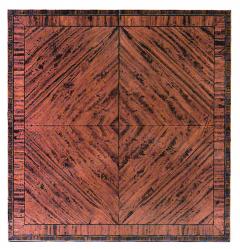 English Sheraton Satinwood Square Tray - 4630422