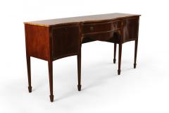 English Sheraton Style Large Mahogany Sideboard - 4656535