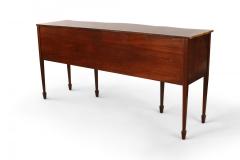 English Sheraton Style Large Mahogany Sideboard - 4656537