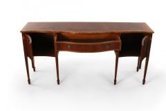 English Sheraton Style Large Mahogany Sideboard - 4656543