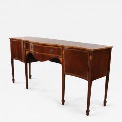 English Sheraton Style Large Mahogany Sideboard - 4708720