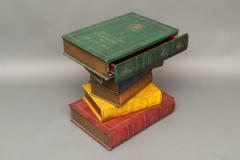 English Side Table in the Shape of Stacked Books - 1771265