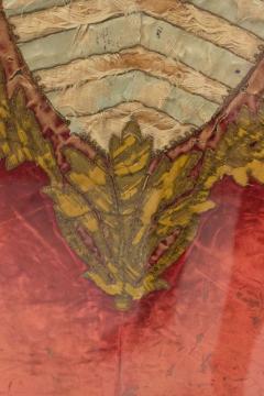 English Silk and Gold Embroidered Coat of Arms - 4517520