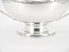 English Silver Plate Boat Shape Covered Tureen - 3439234
