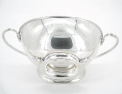 English Silver Plate Boat Shape Covered Tureen - 3439242