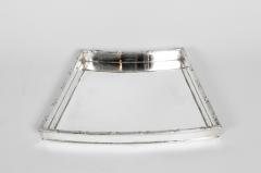 English Silver Plate Geometric Shape Barware Tray - 722752