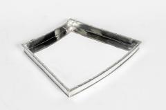 English Silver Plate Geometric Shape Barware Tray - 722753