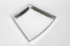 English Silver Plate Geometric Shape Barware Tray - 722754