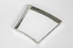 English Silver Plate Geometric Shape Barware Tray - 722757