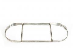 English Silver Plated Mirrored Three Piece Table Plateau Centerpiece - 2410268