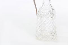 English Silver Plated Mounted Cut Glass Claret Jug - 1836539