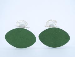 English Silver Plated Pair Tableware Candle Holder - 3168175