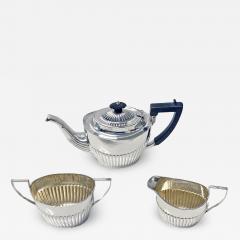 English Silver Tea Set Birmingham 1896 John Millwood Banks - 3635938