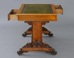 English Small Victorian Partners Writing Table - 141336