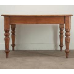 English Solid Pine Dining Table - 3484867